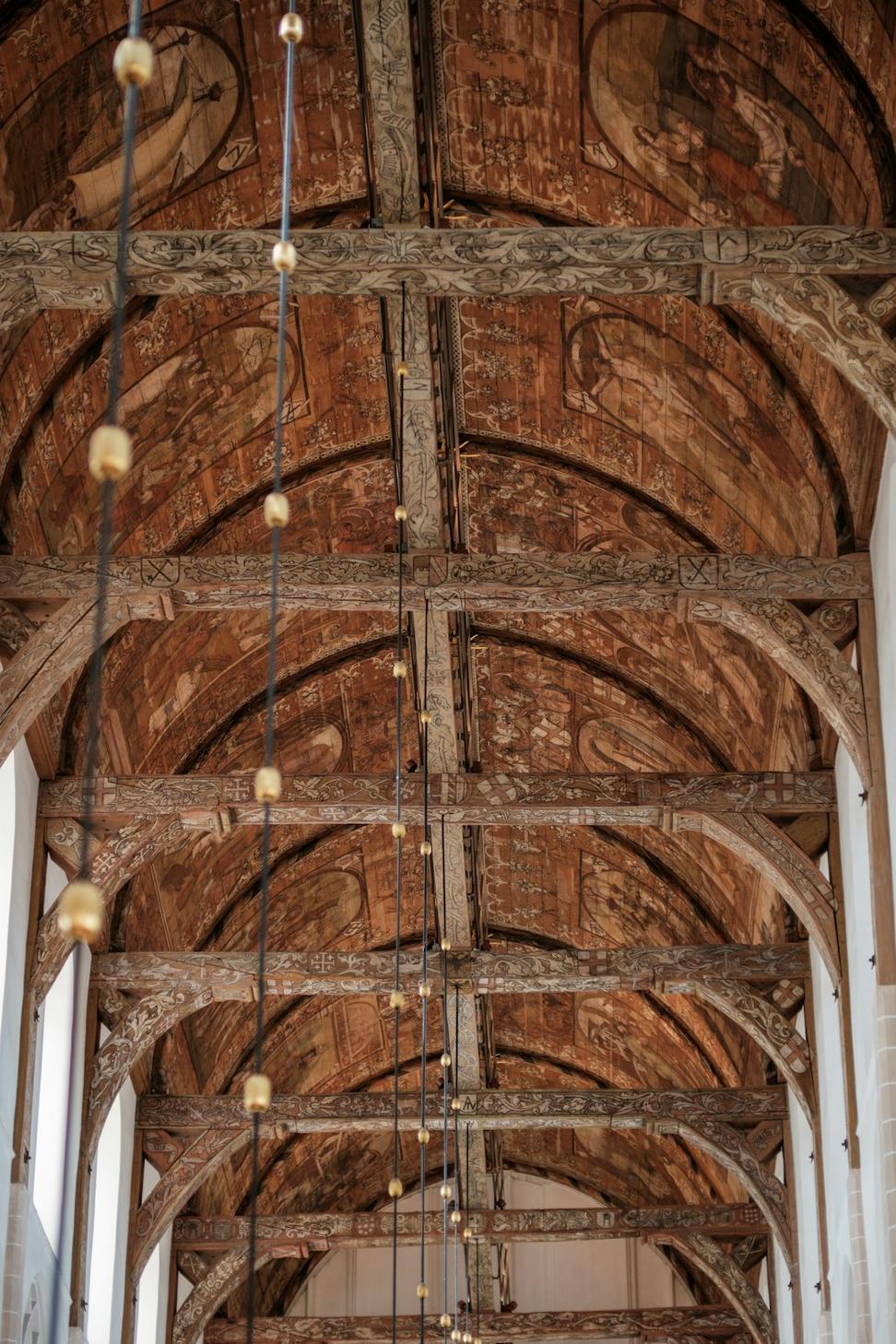 Exposed timber details